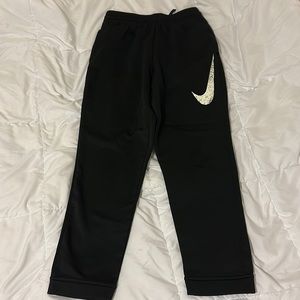 Black Nike joggers